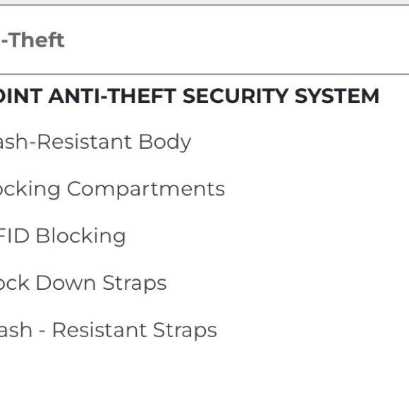 Travelon Anti-theft Classic Crossbody Bucket Bag Grey 14”x11”x4” - Picture 6 of 10